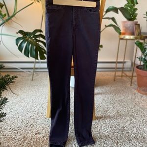 Excellent condition American Apparel Jeans, dark purple size 26
